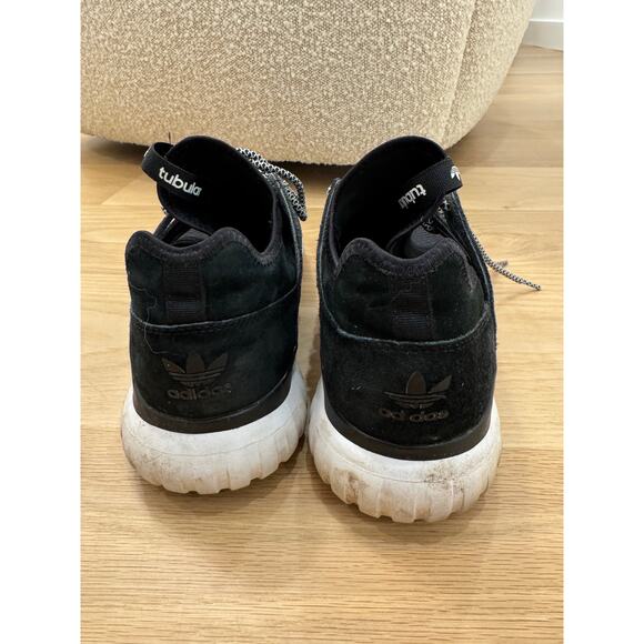 ADIDAS ORIGINALS TUBULAR RADIAL BB2401 BLACK MEN'S Sneakers Size 12 $130 - Picture 4 of 7